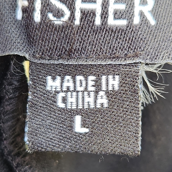 Eileen Fisher Pants Women's Large Black Wide Leg Dropped Rise Chiffon Classic - Picture 6 of 10